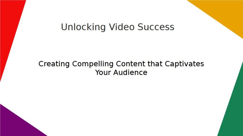 Creating compelling content